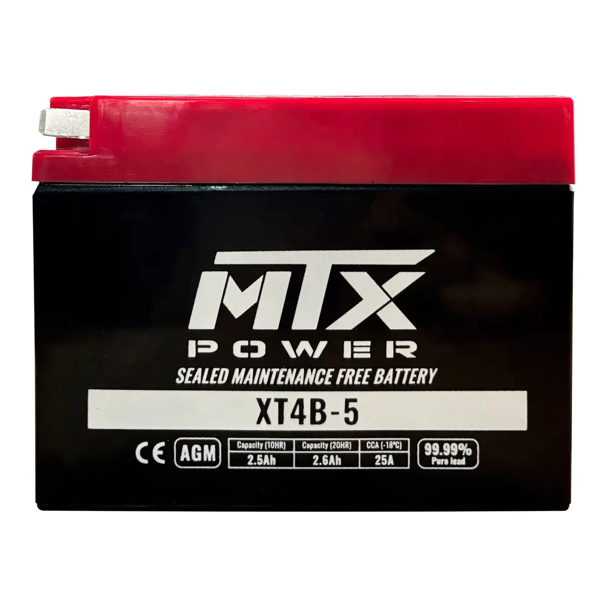 Mtx Power Battery Agm - Xt4b-5 1