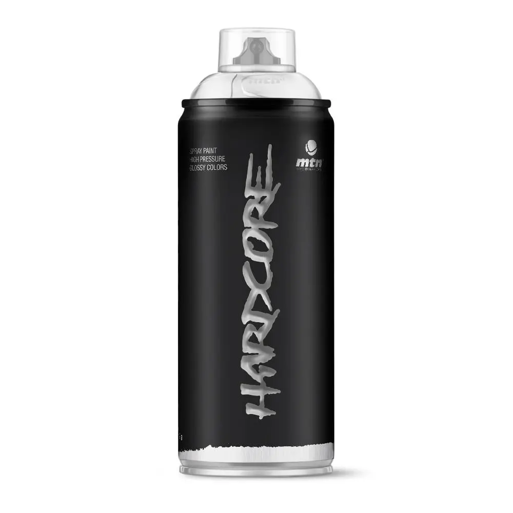 Mtn Hardcore Spray Paint - Matte White 1