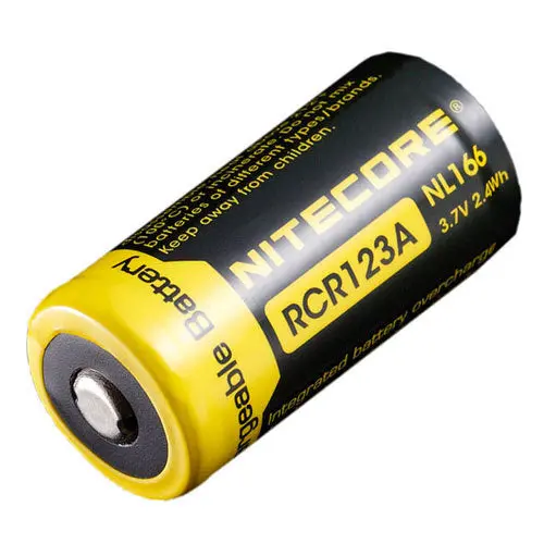 Nitecore Li-Ion Rechargebale Battery Rcr123a (3.7V, 650Mah) 1