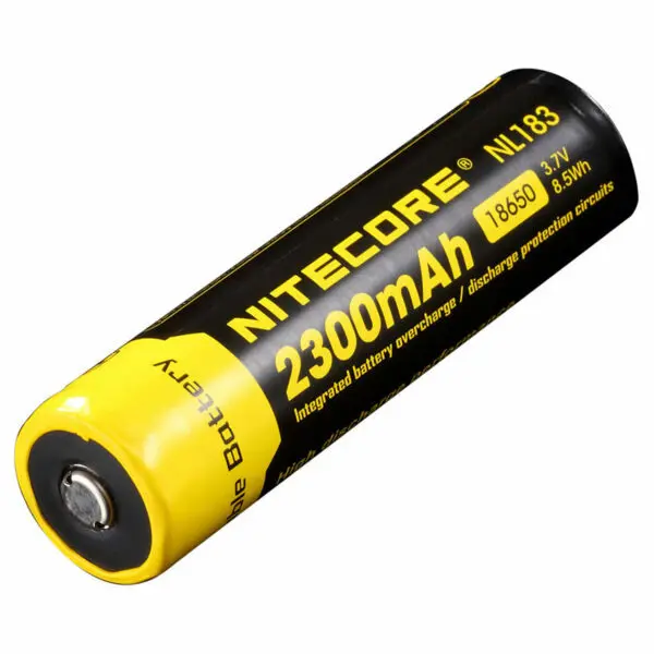 Nitecore Li-Ion Rechargeable Battery 18650 (3.7V / 2300Mah) 1