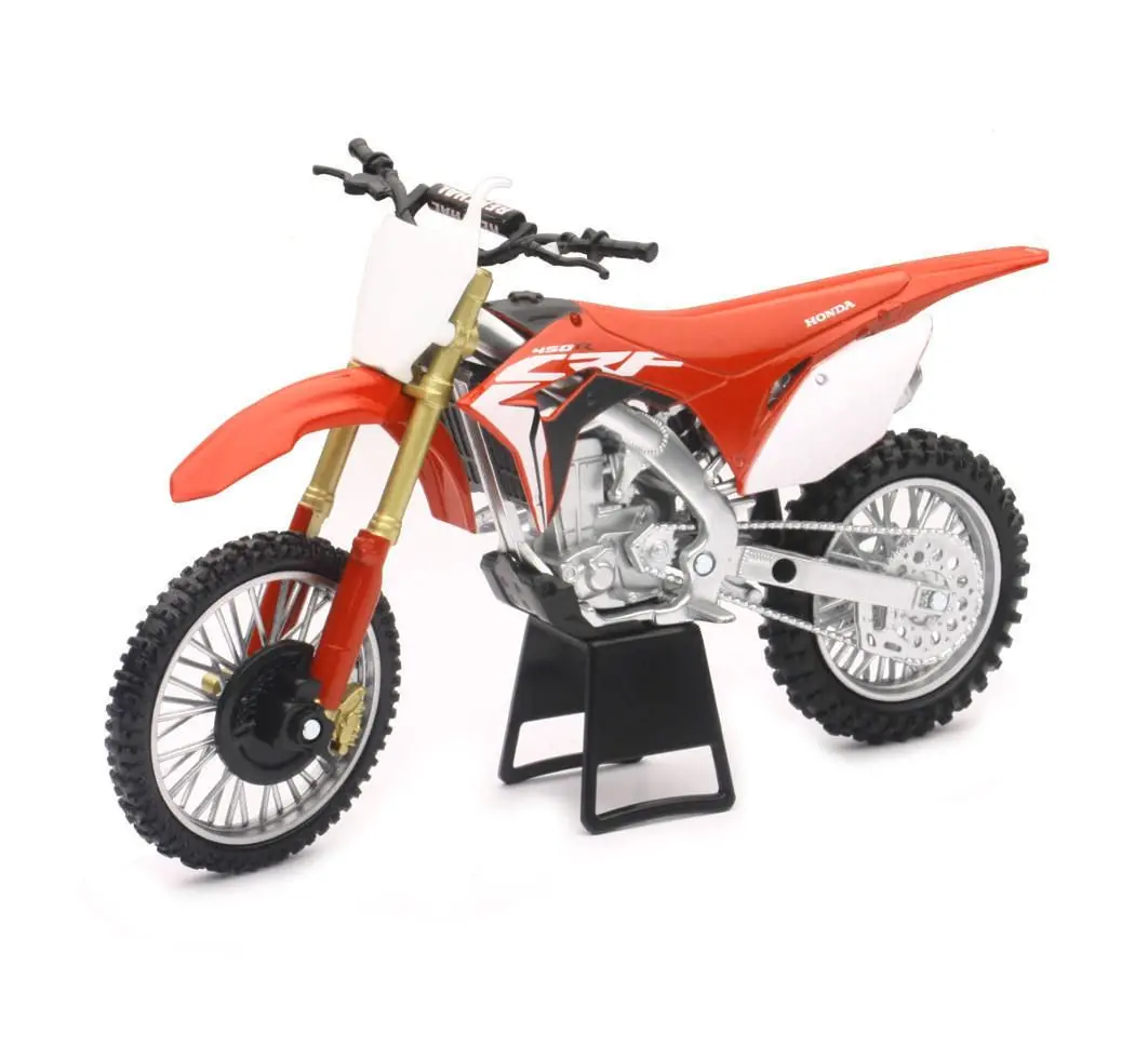 Model Dirt Bike Honda Crf450r 1:12 Scale By New Ray 1