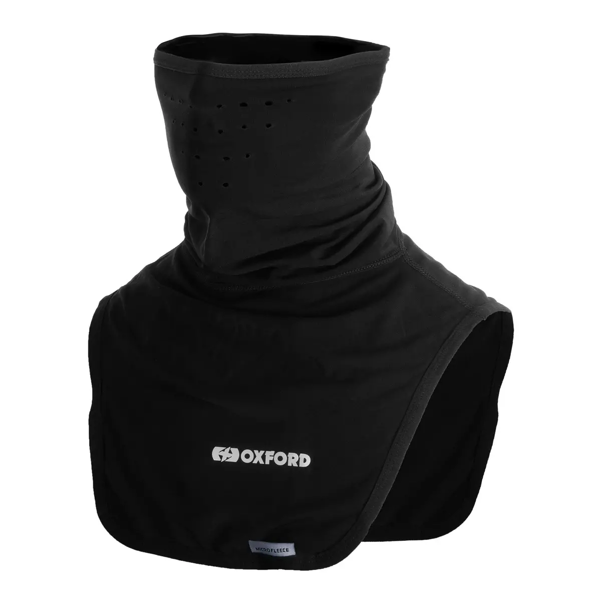 Oxford Deluxe Microfibre Neck Tube - Black 1