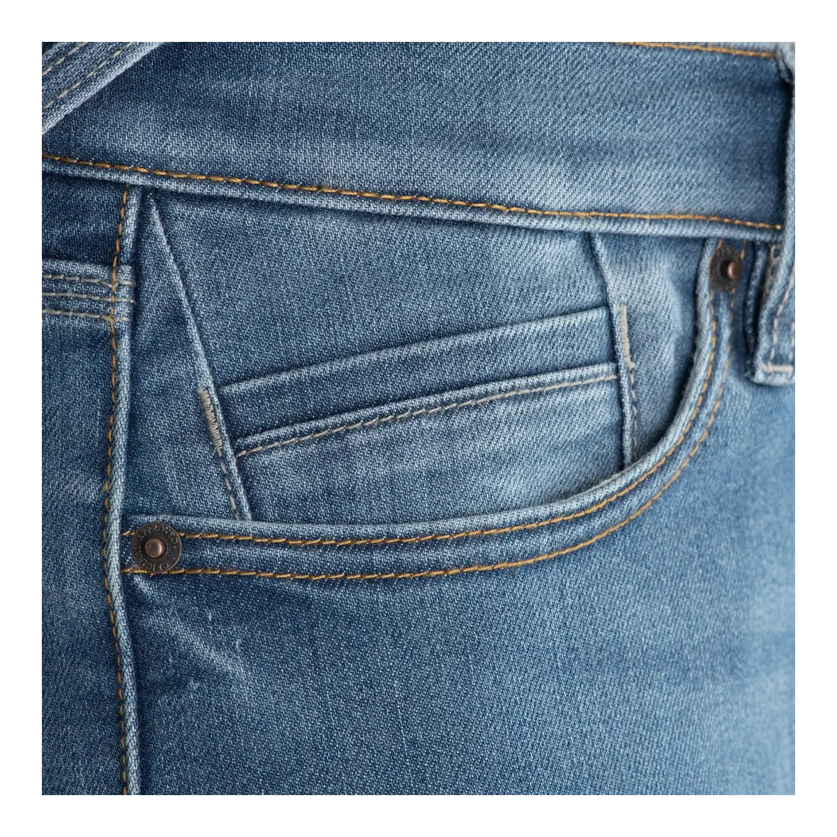 Oxford Original Ce Aa Armourlite Straight Jeans - Blue (Long - 34L) 5