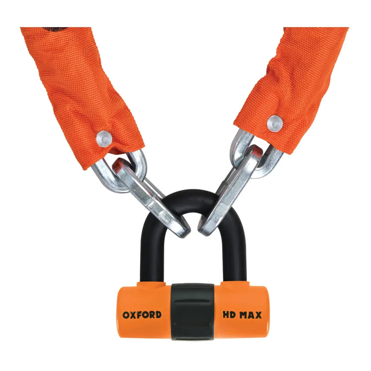 Oxford Heavy Duty Chain Lock 1.5 M - Orange 1