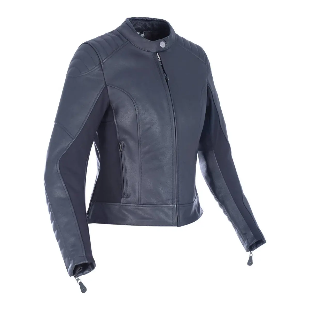 Oxford Ladies Beckley Leather Jacket - Black 1