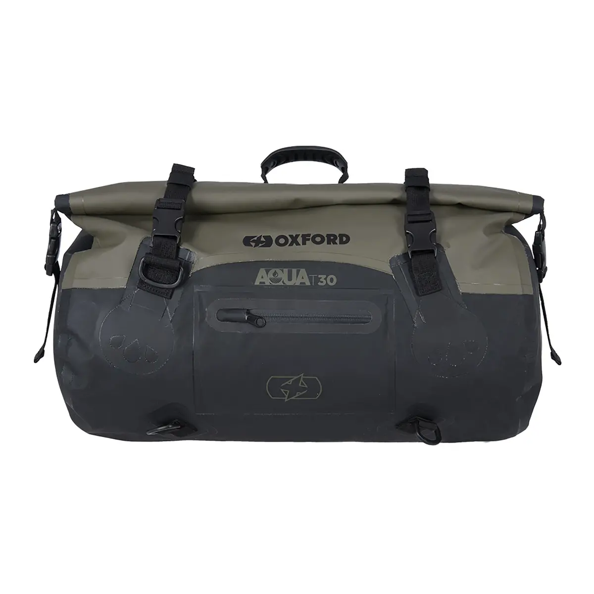 Oxford Roll Bag Aqua T30 - Black / Khaki 1