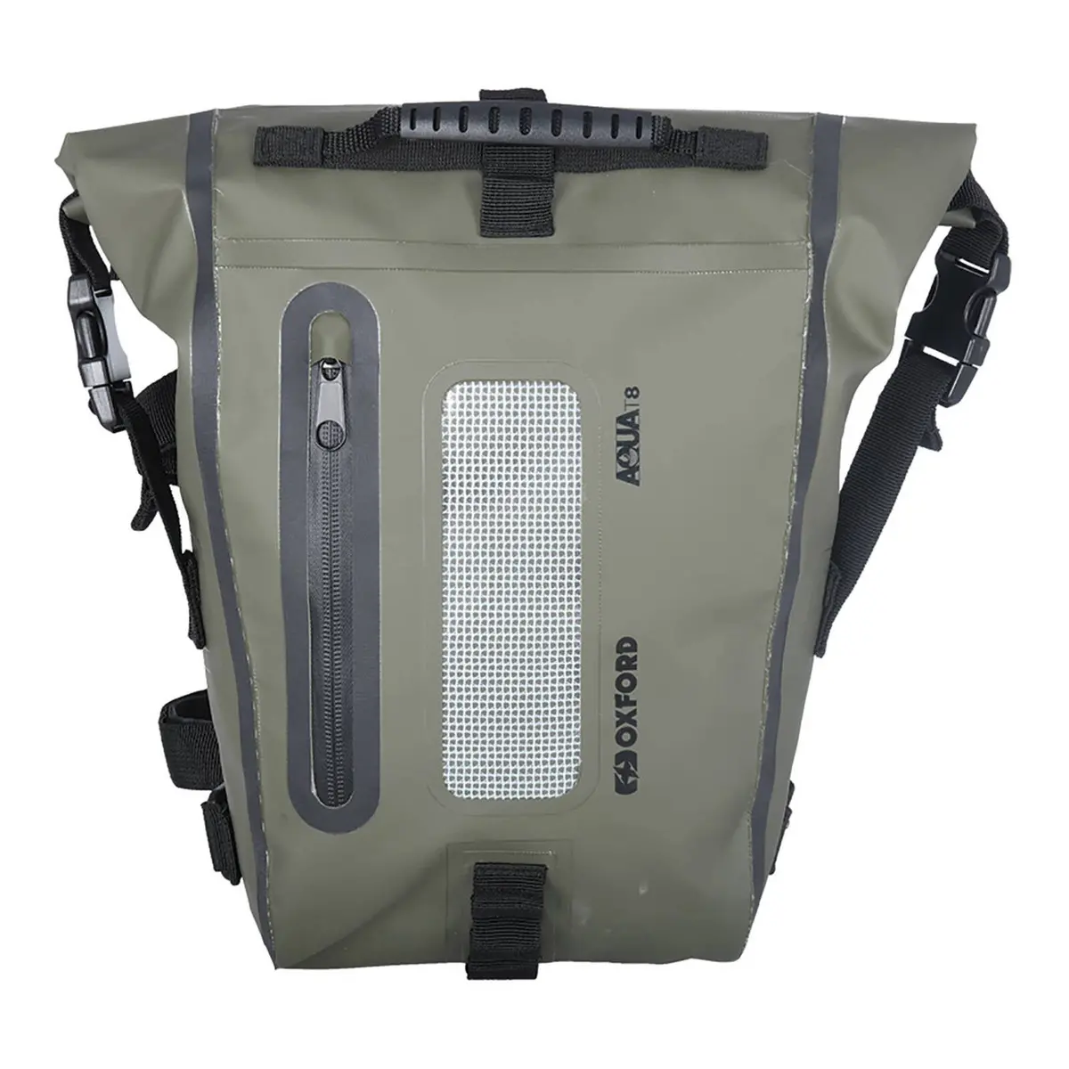 Oxford Tail Bag Aqua T8 - Black / Khaki 1
