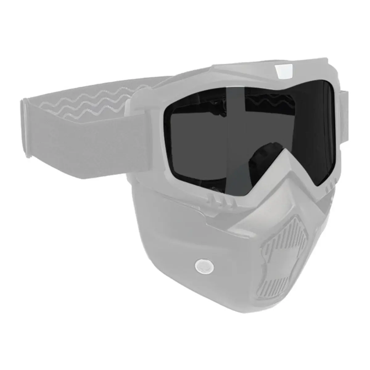 Oxford Assault Mask Replacement Lens - Grey Smoke 1
