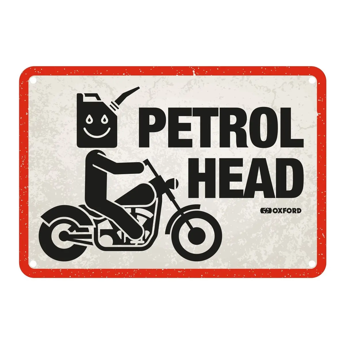 Oxford Garage Metal Sign: "Petrol Head" 1