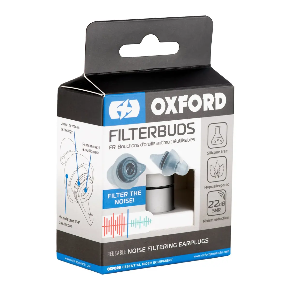 Oxford Filterbuds / Earplugs (Standard Fit) 1