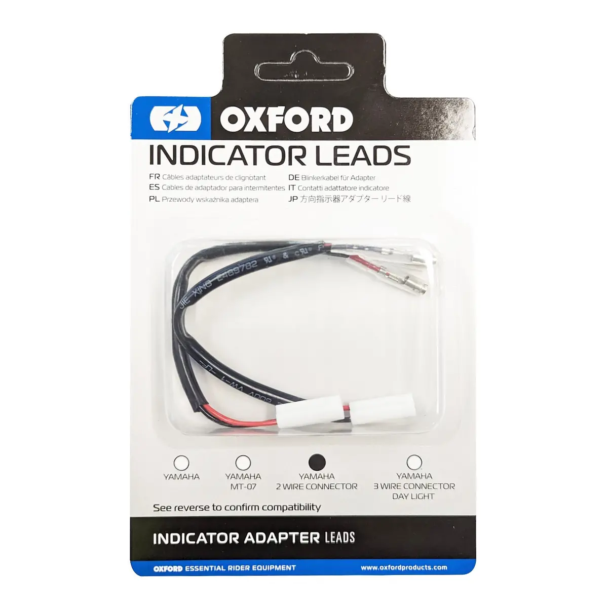 Oxford Indicator Leads - Yamaha 2 Wire Connector 1