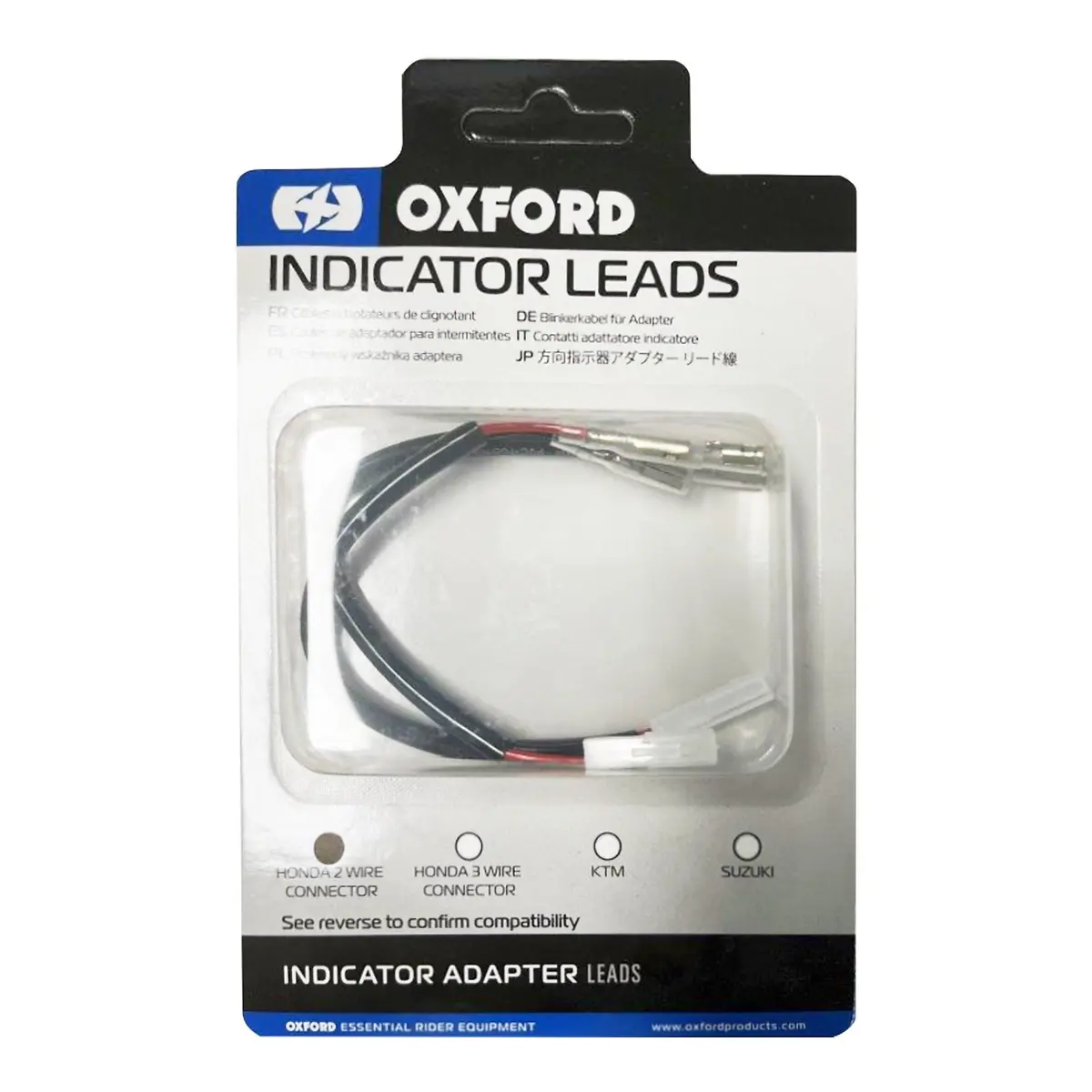 Oxford Indicator Leads Honda 2 Wire Connector 1