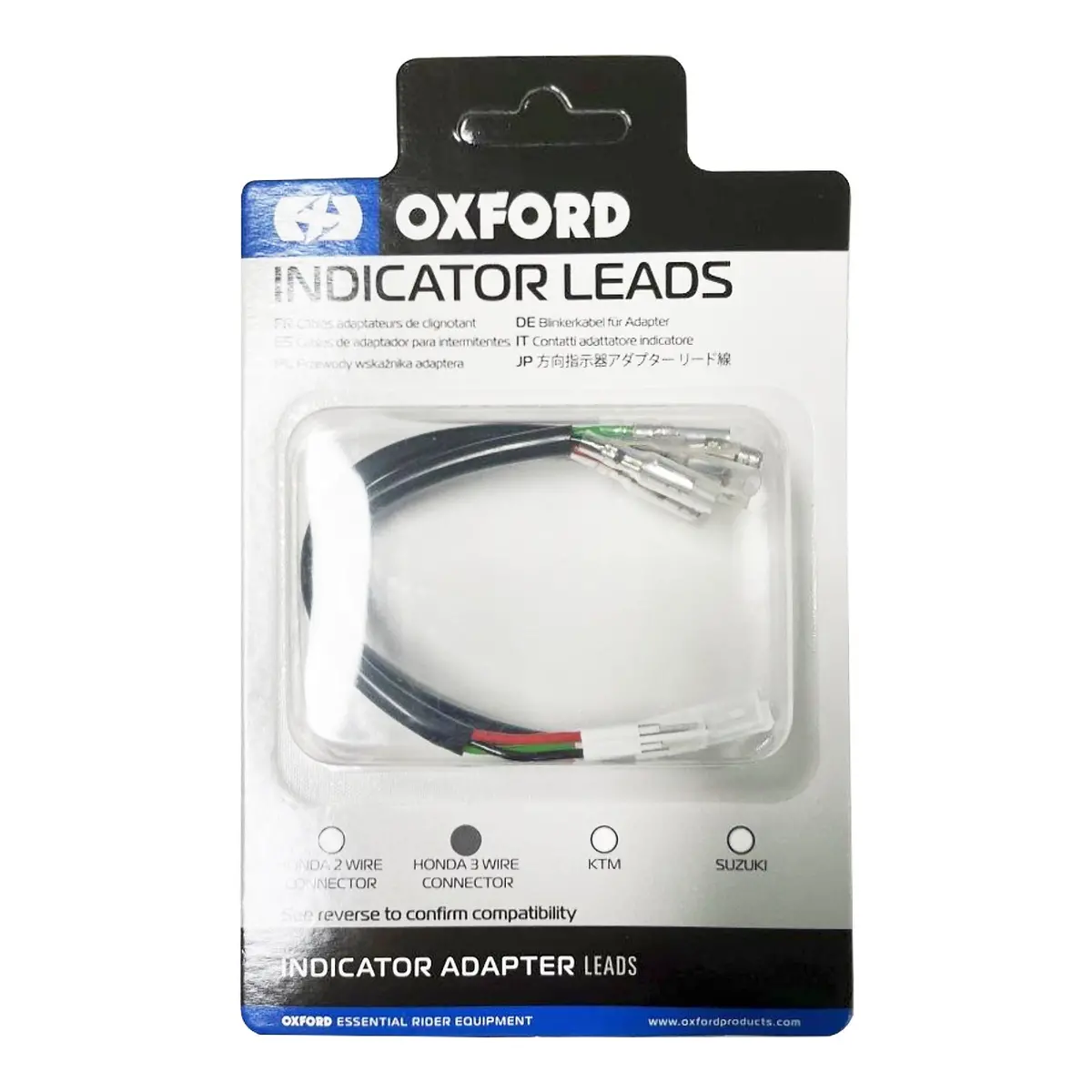 Oxford Indicator Leads Honda 3 Wire Connector 1