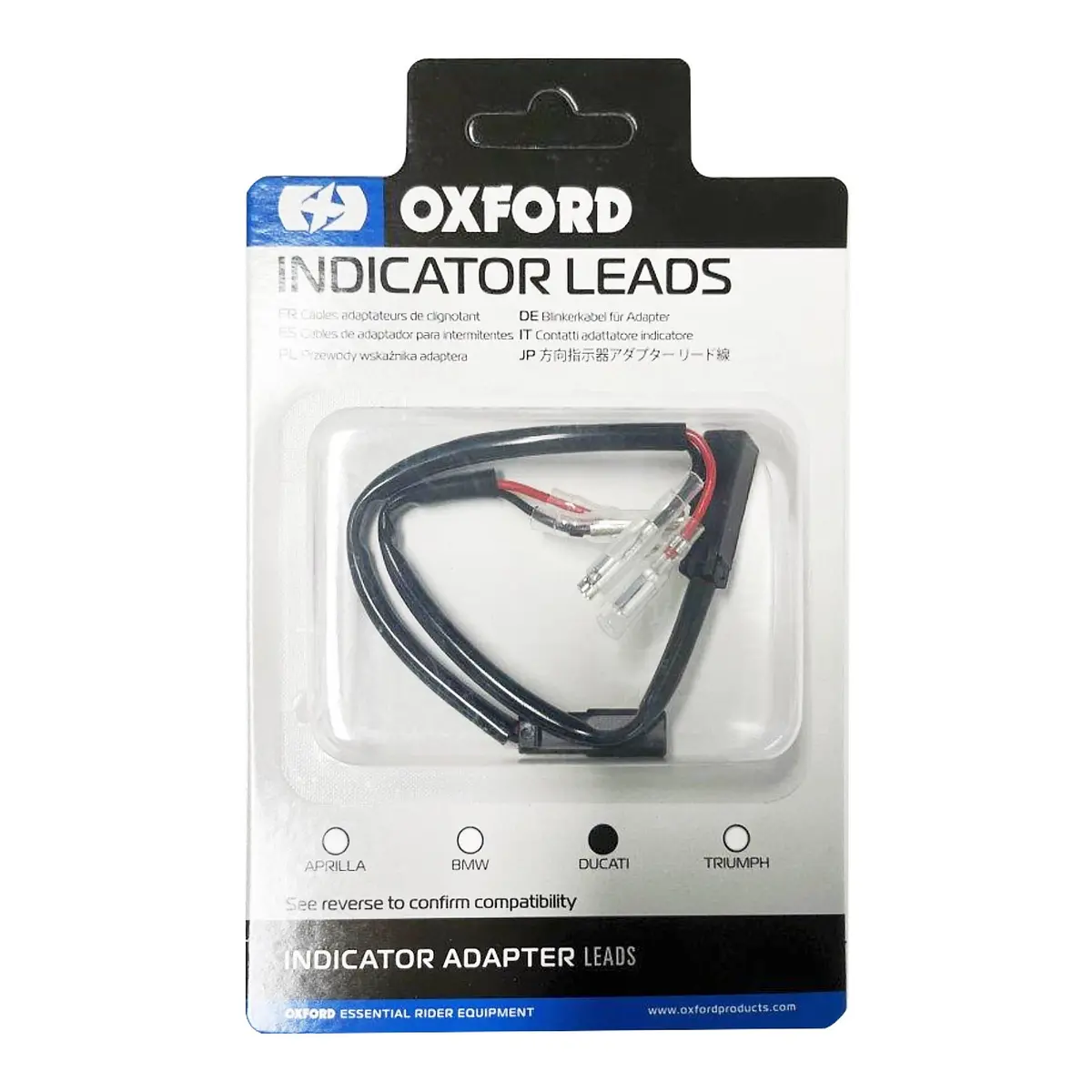 Oxford Indicator Leads Ducati 1