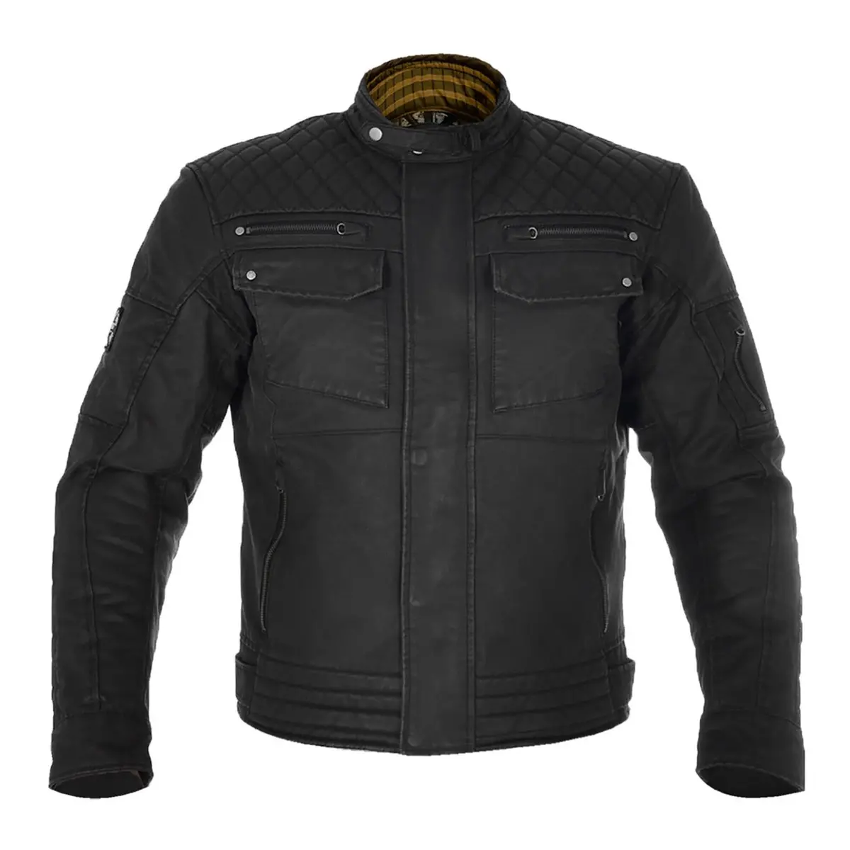 Oxford Hardy Wax Jacket - Black 1