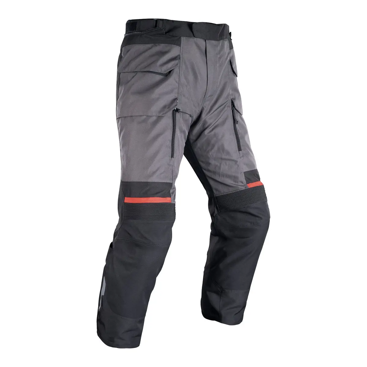 Oxford Rockland Men's Pant - Charcoal Black / Red 1