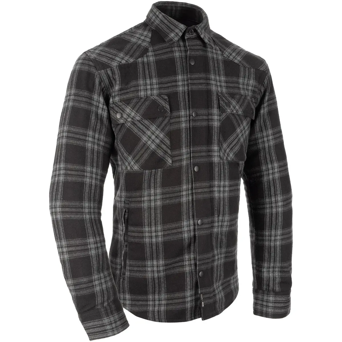 Oxford Kickback 3.0 Men's Shirt - Grey / Black Check 1