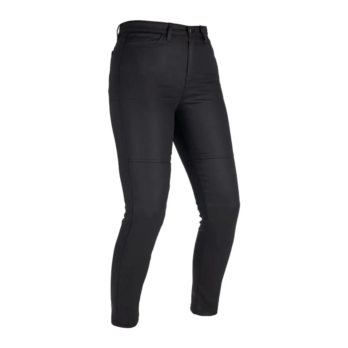 Oxford Ladies Oa Waxed Jeggings Pant - Black (Short) 1