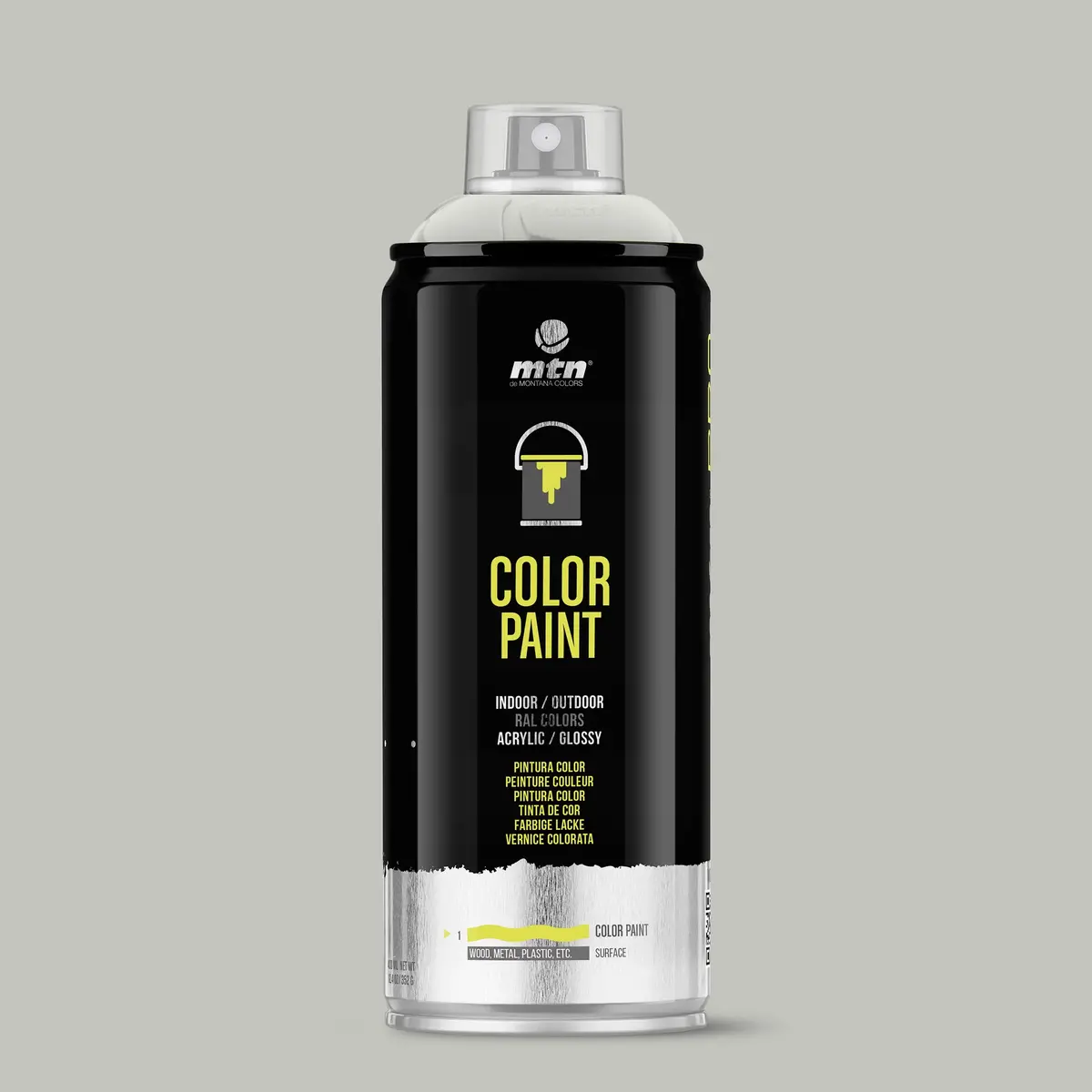 Mtn Pro Spray Paint 400Ml Ral 9002 - Grey White 1