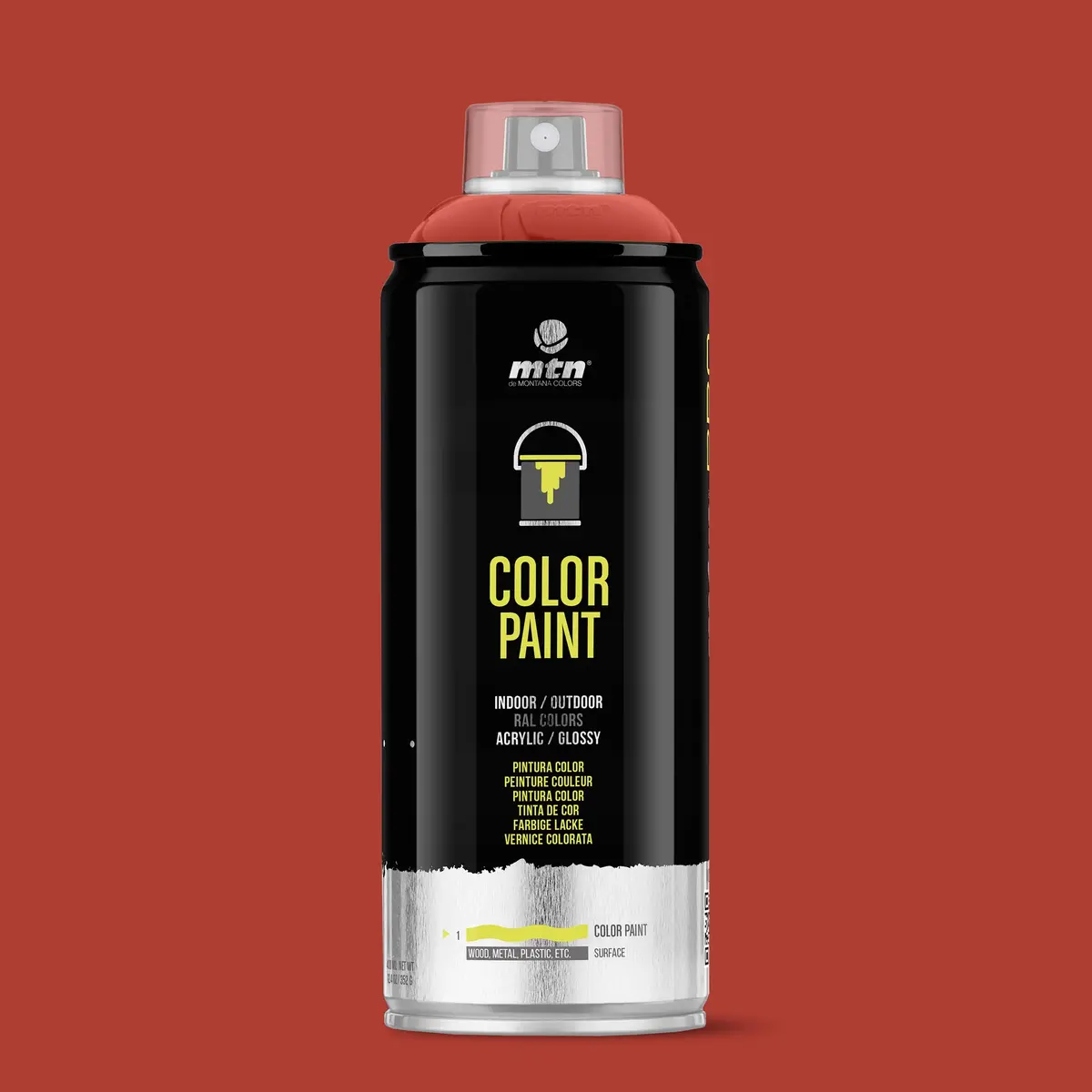 Mtn Pro Spray Paint 400Ml Ral 3004 - Purple Red 1