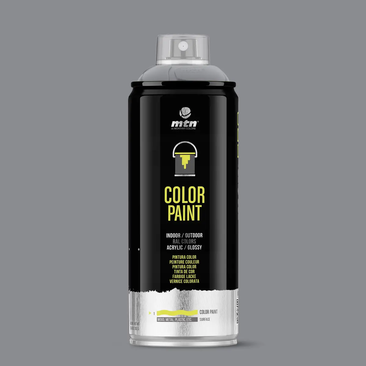 Mtn Pro Spray Paint 400Ml Ral 7001 - Silver Grey 1
