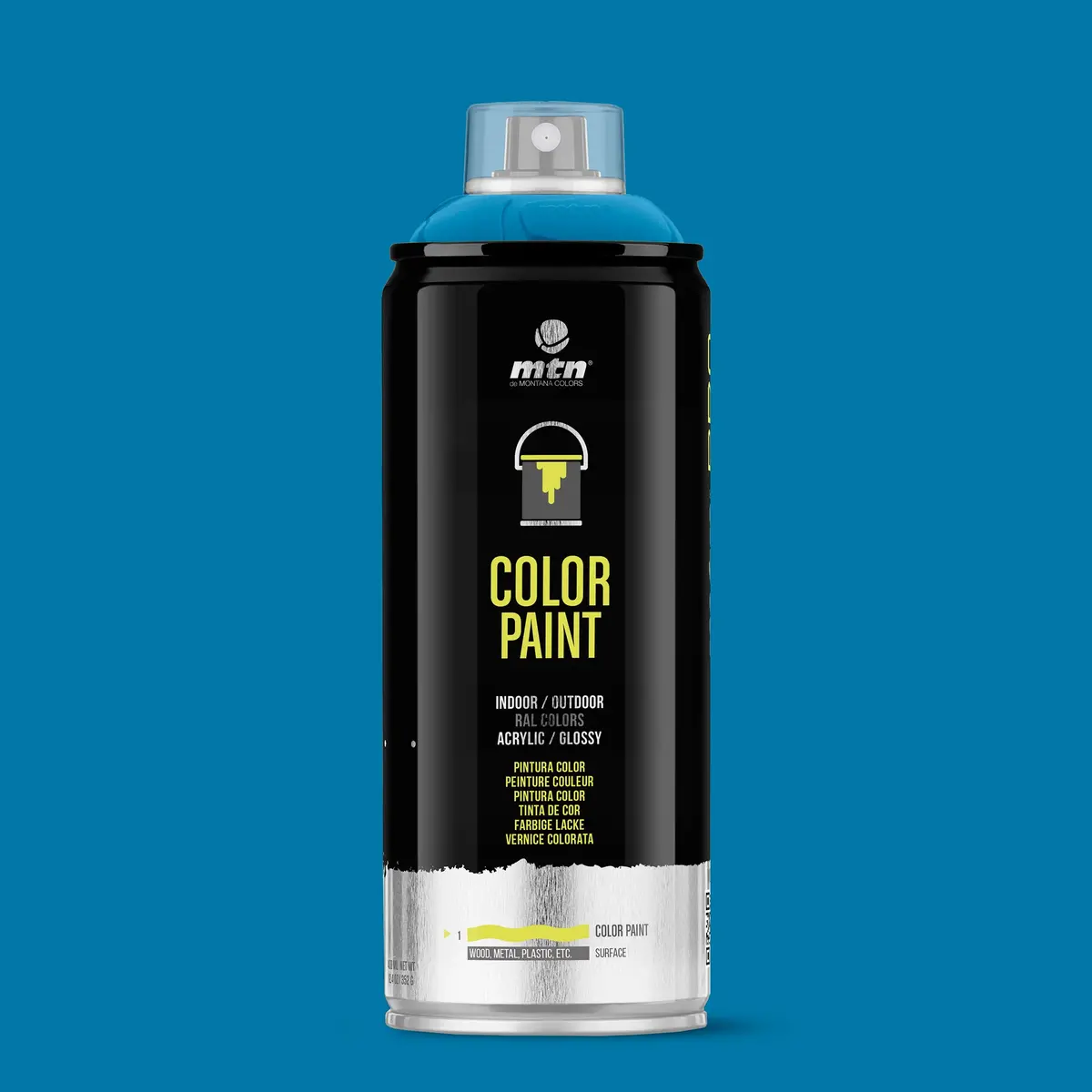 Mtn Pro Spray Paint 400Ml Ral 5015 - Sky Blue 1