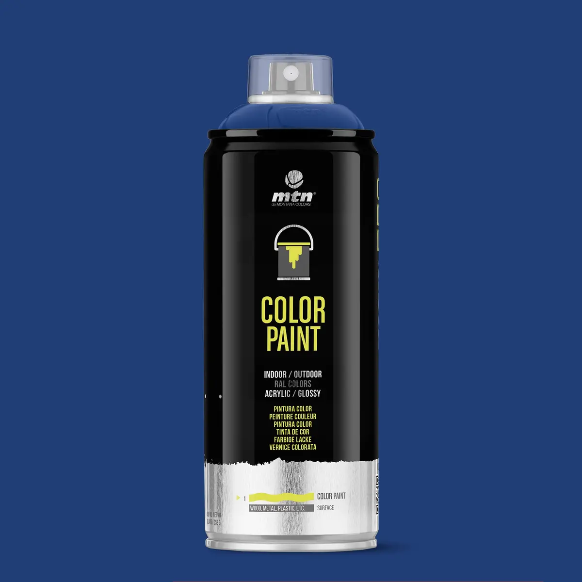 Mtn Pro Spray Paint 400Ml Ral 5002 - Ultramarine Blue 1