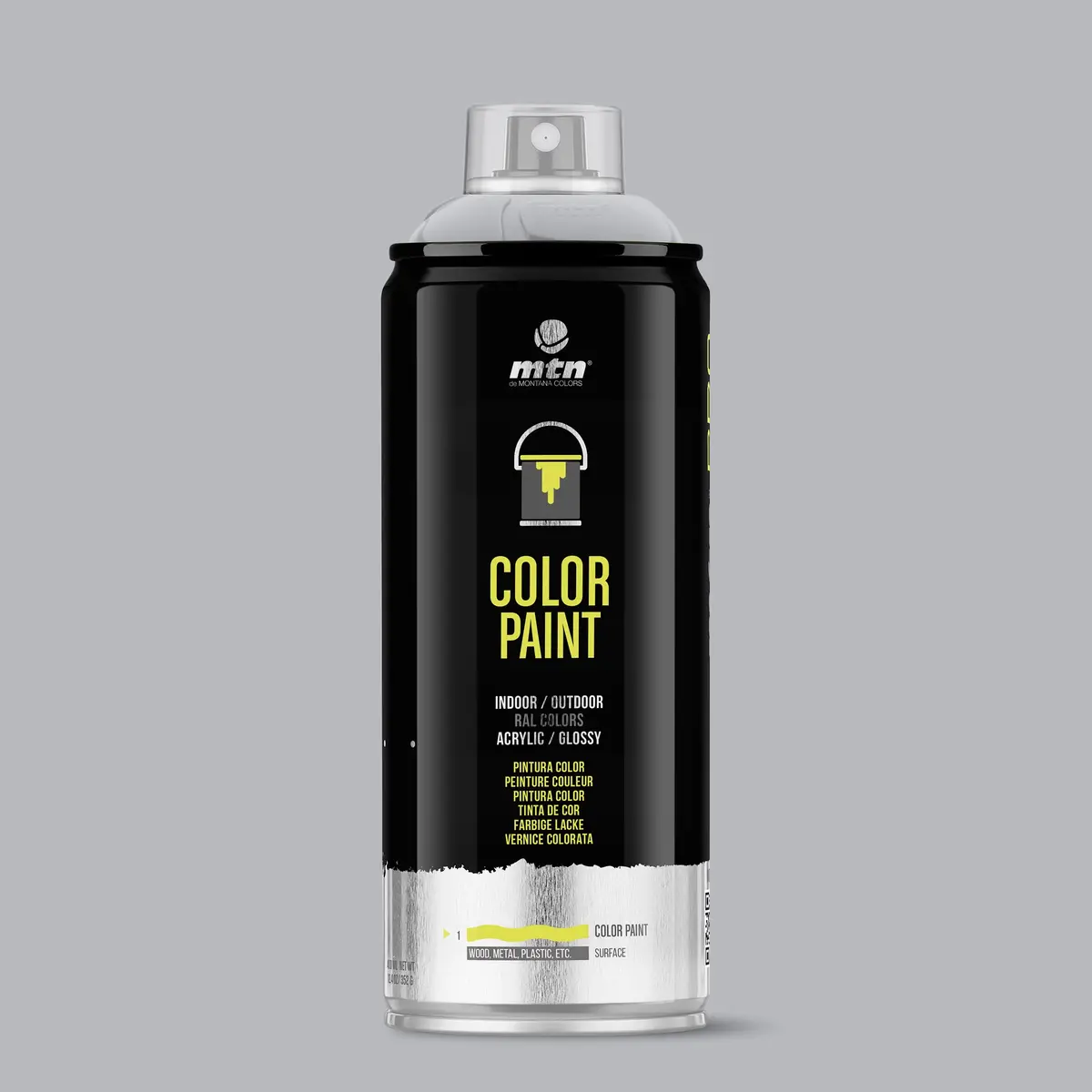 Mtn Pro Spray Paint 400Ml Ral7040 - Window Grey 1