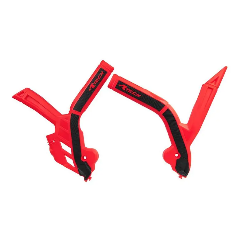 Frame Guards Rtech Beta 125Rr 200Rr 250Rr 300Rr 350Rr 390Rr 430Rr 450Rr 480Rr Red Black 1