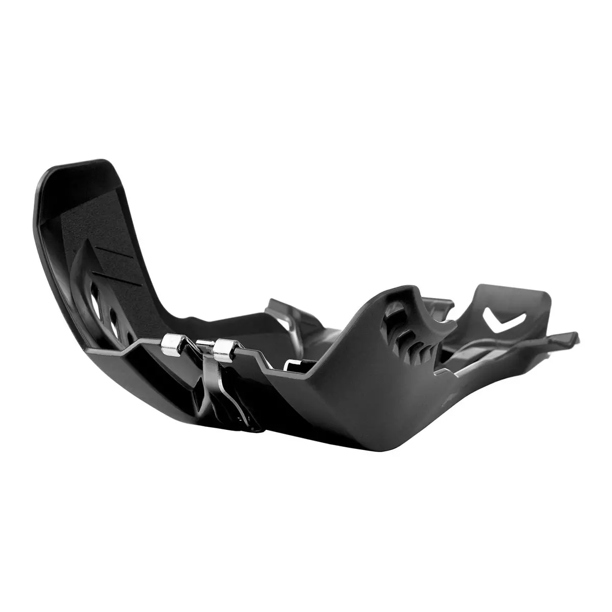 Polisport Fortress Skidplate W/ Link Guard Sx/Tc250 '19-'22 - Black 1