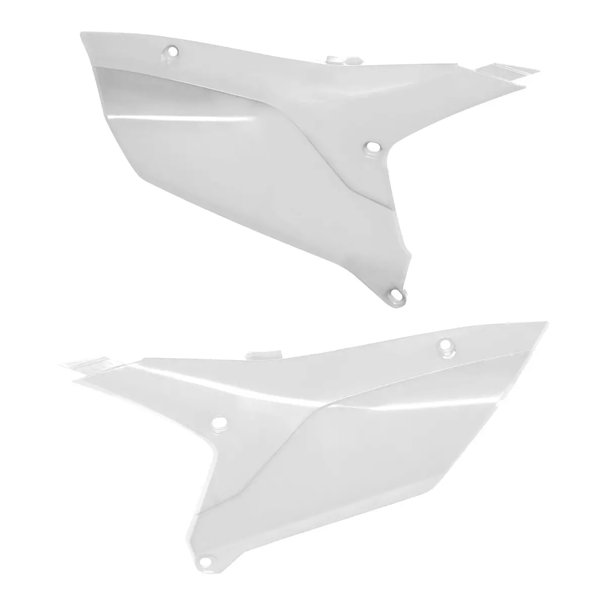 Polisport Side Panels Yamaha Yz250f '24- / Yz450f '23- - White 1