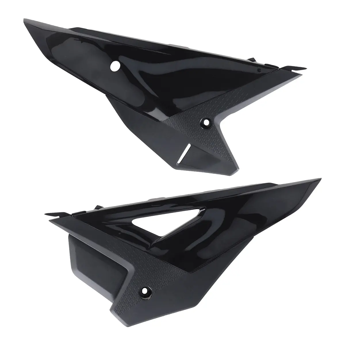 Polisport Side Panels Honda Crf250r/Rx / Crf450r/Rx '25 - Black 1
