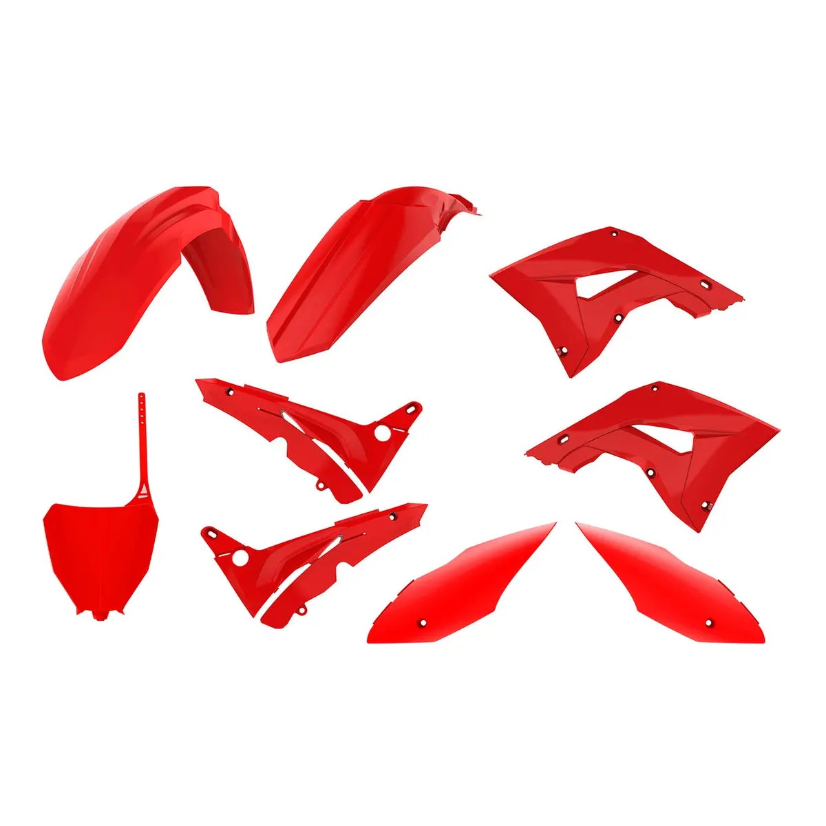 Polisport Kit Honda Restyling Kit Cr125/250 ('02-'07) Crf('18) Style - Red 1