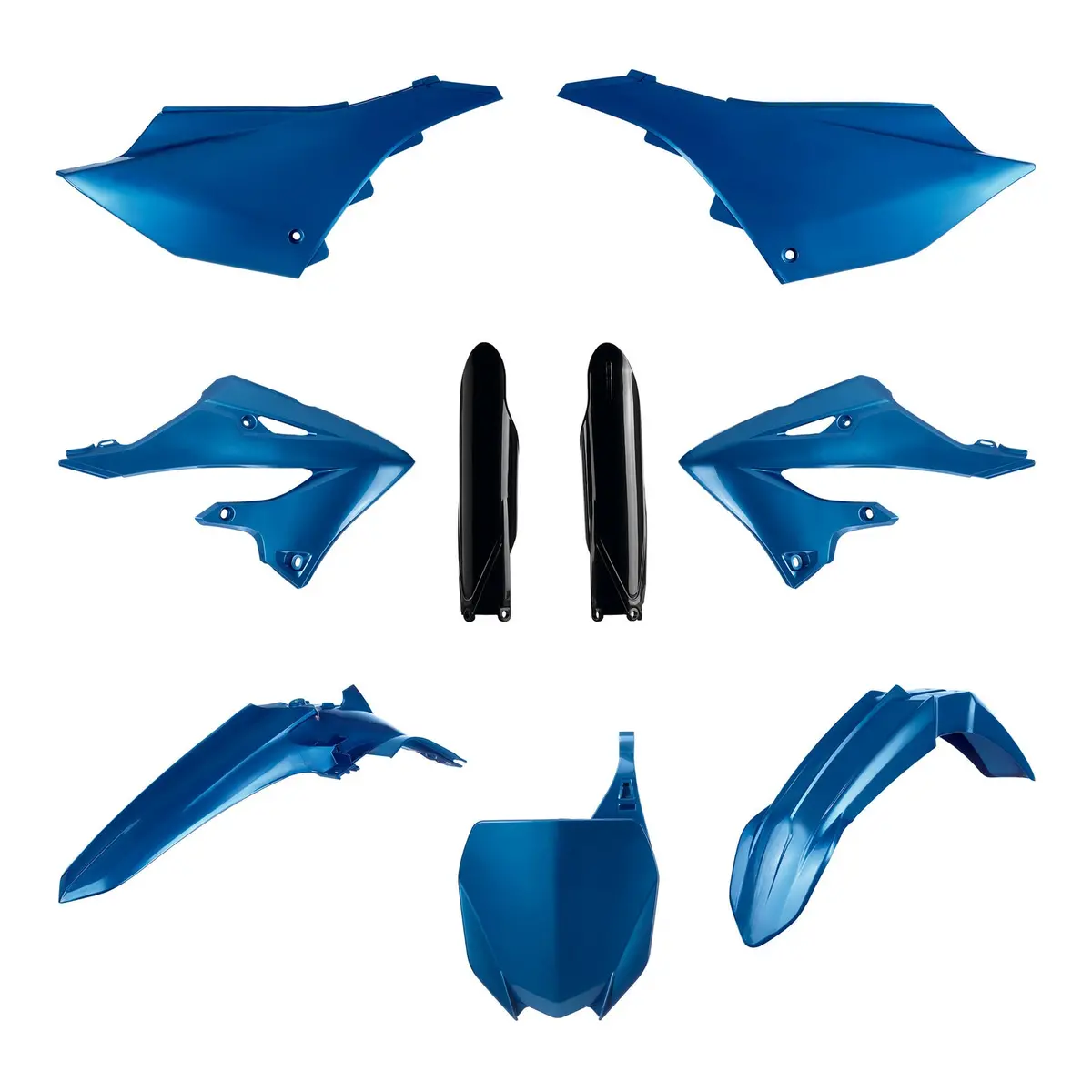 Polisport Full Kit Yamaha Yz125/250 '22- Blue Metal Flow 1