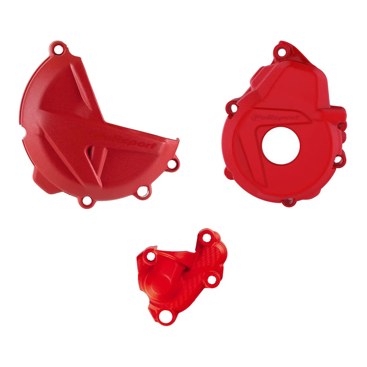 Polisport Kit Clutch And Ignition Cover Gasgas 250/350 ('21>) - Red 1