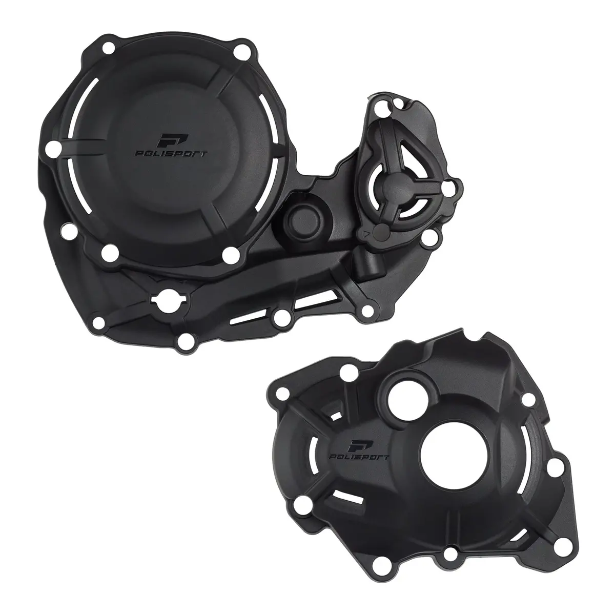 Poli Clutch & Ignition Cover Protector Kit Yz450f '23 - Black 1