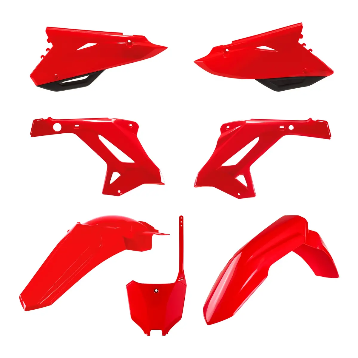 Polisport Restyling Kit Honda Cr125/250 '00-'01 Crf22 Style Red 1