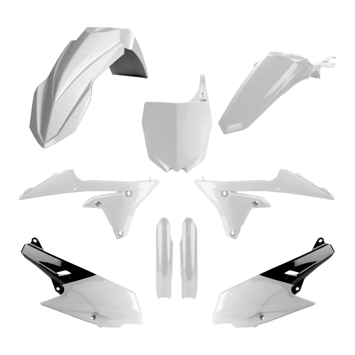 Polisport Full Kit - Yz250f ('14-'18) / Yz450f ('14-'17) - White 1