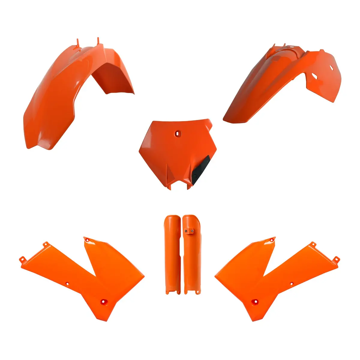 Polisport Full Kit Ktm Sx ('05-'06) / Xc/Xc-F ('06-'07) - Oem Orange 1