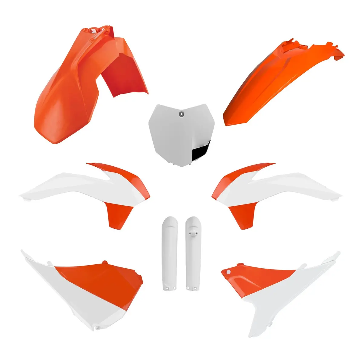 Polisport Full Kit Ktm Sx/Sx-F '15 & Xc/Xcf '13-'15 - Oem Orange / White 1