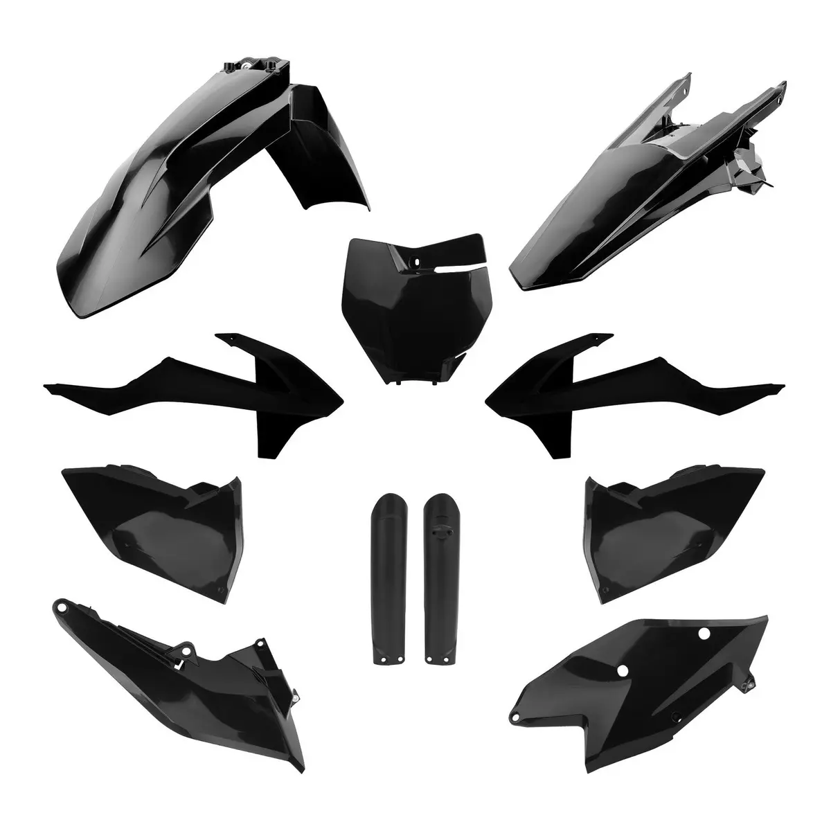 Polisport Full Kit Ktm Sx/Sx-F/Xc/Xc-F ('16-'18) - Black 1