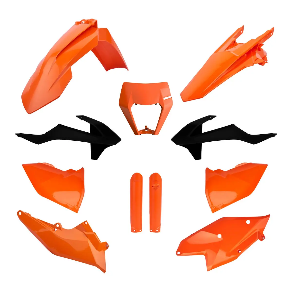 Polisport Full Enduro Kit W/Mask Ktm Exc/Exc-F '17-'19 - Oem 17 1