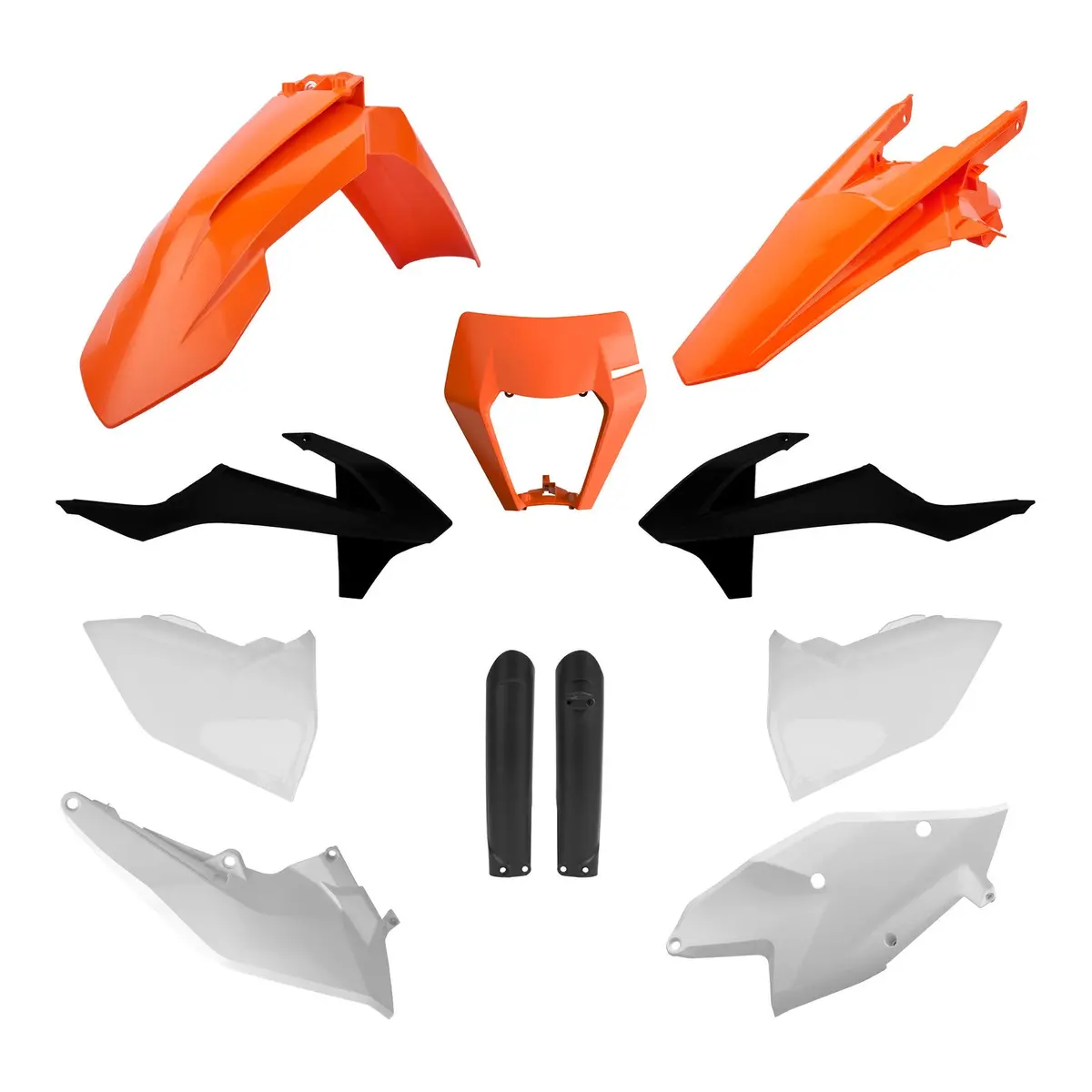 Polisport Full Kit Ktm Exc / Exc-F / Xc-W / Xc-Fw '17-'19 Oem '18 1