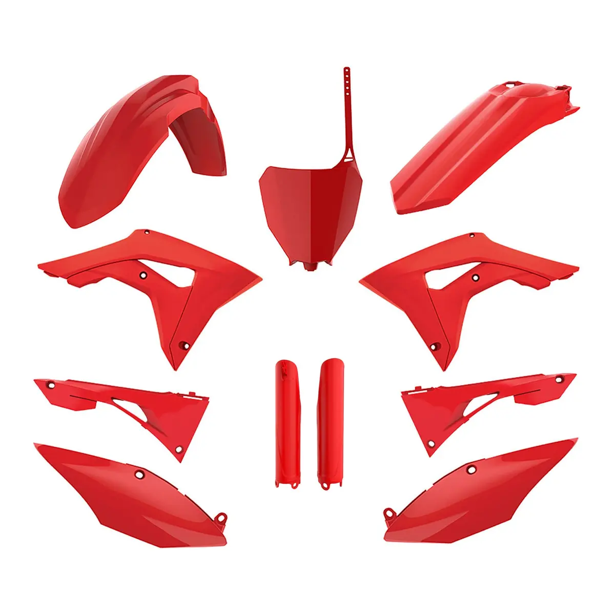 Polisport Full Kit Honda Crf450r '17-'20 / Crf250r '18-'21 - Red Cr04 1