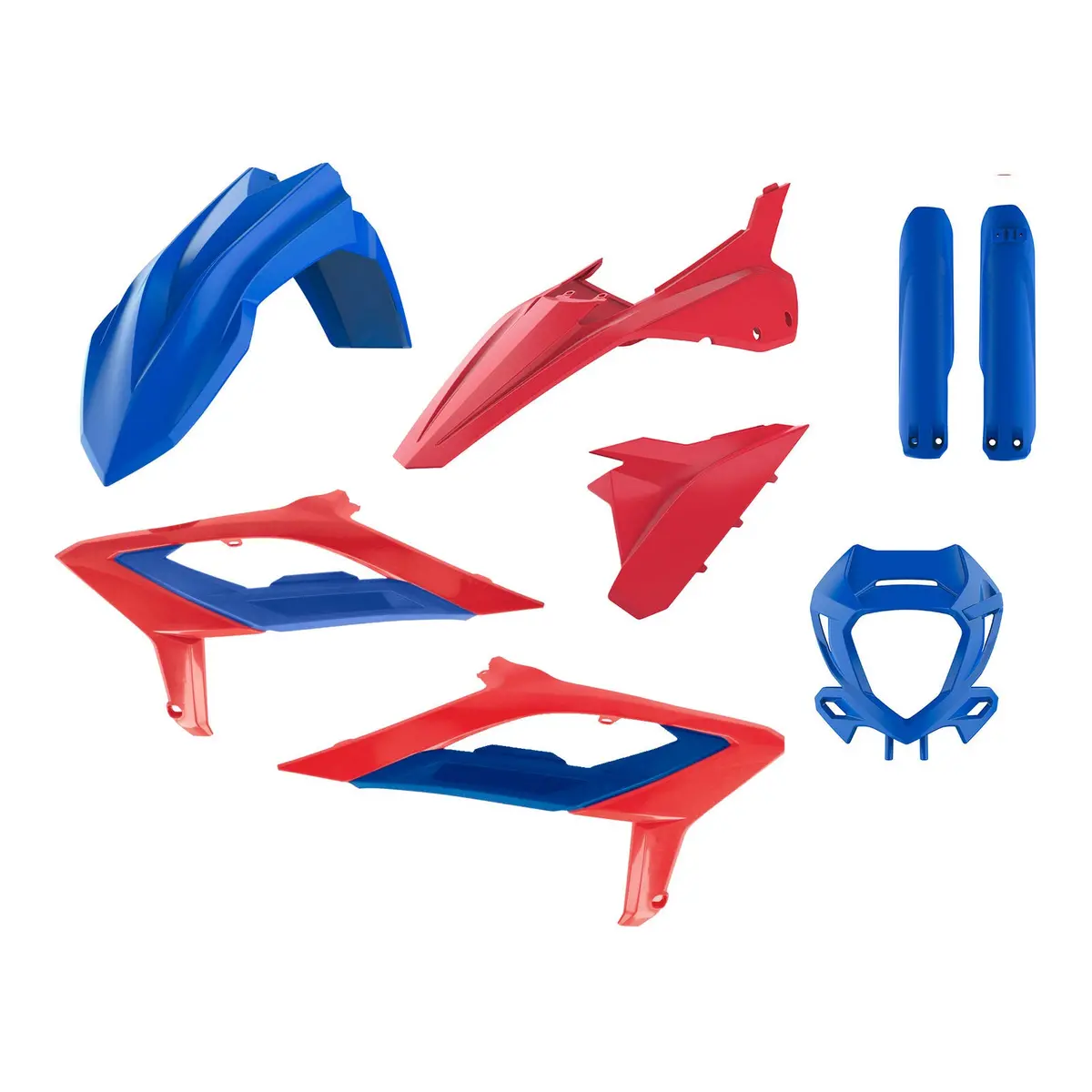 Polisport Full Kit Beta Rr 2T/4T '23-'24 - Oem Blue/Red 1