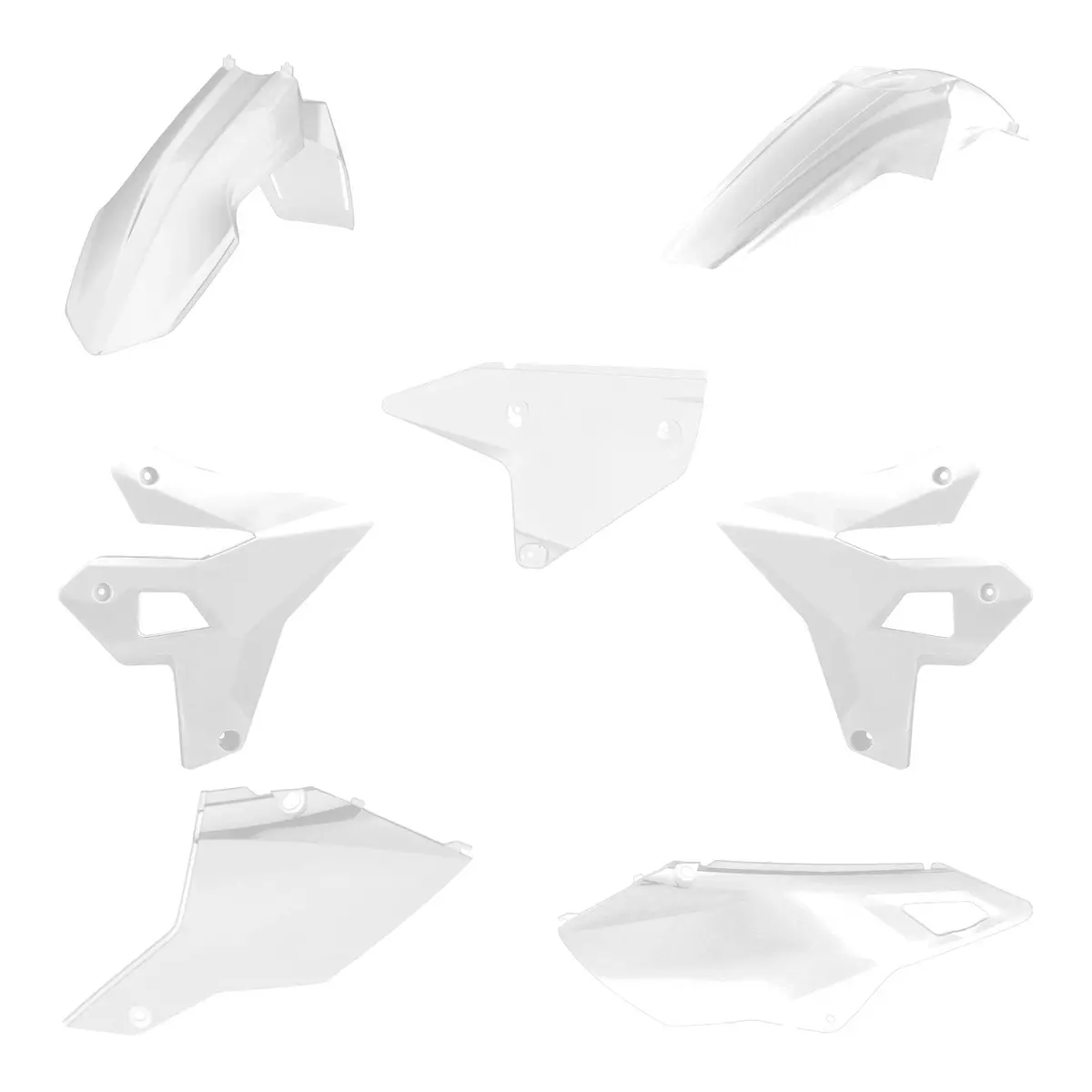 Polisport Restyling Kit Suzuki Dr-Z400 '00-'24 - White 1