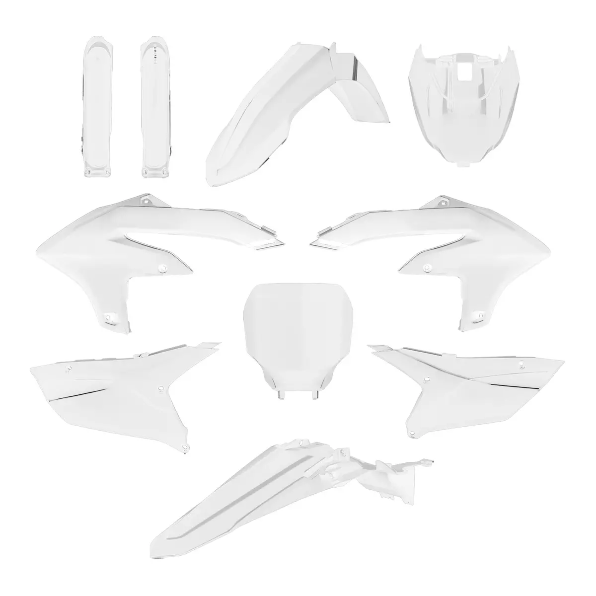 Polisport Full Kit Yamaha Yz250f '24- / Yz450f '23- - White 1
