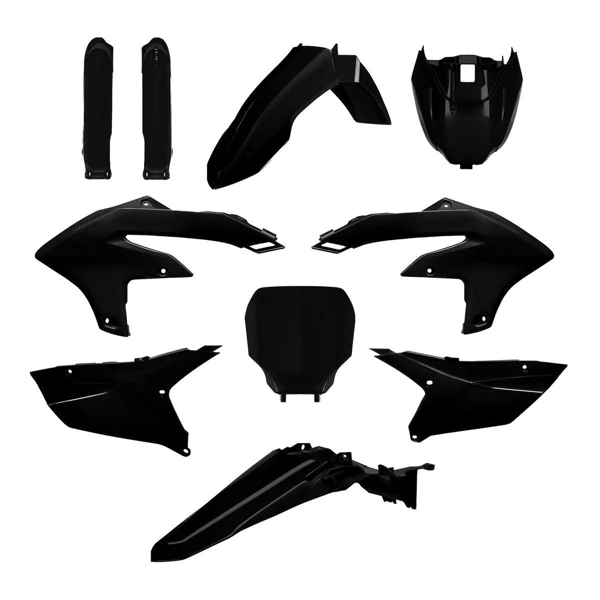 Polisport Full Kit Yamaha Yz250f '24 - / Yz450f '23 - Black 1