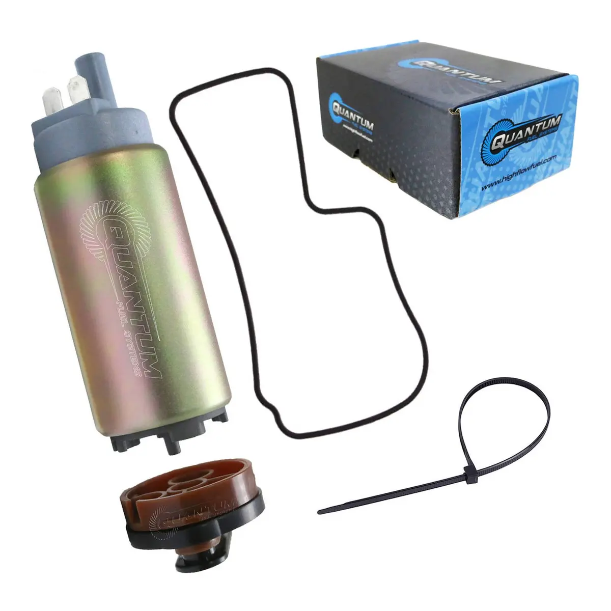 Quantum Vst / Outboard Efi Fuel Pump With Tank Seal, Filter, Strainer 1