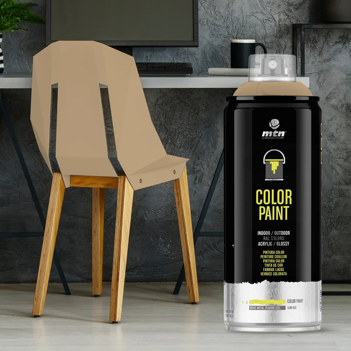 Mtn Pro Spray Paint 400Ml Ral 1001 - Beige 2